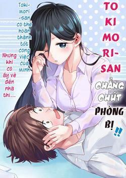 Bìa truyện Tokimori-san Chẳng Chút Phòng Bị!!