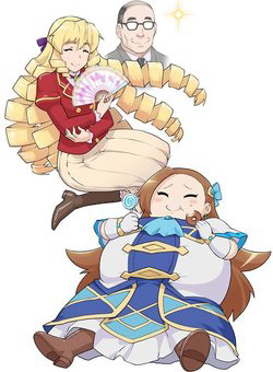 Bìa truyện Ông chú chuyển sinh - Akuyaku Reijou Tensei Oji-san
