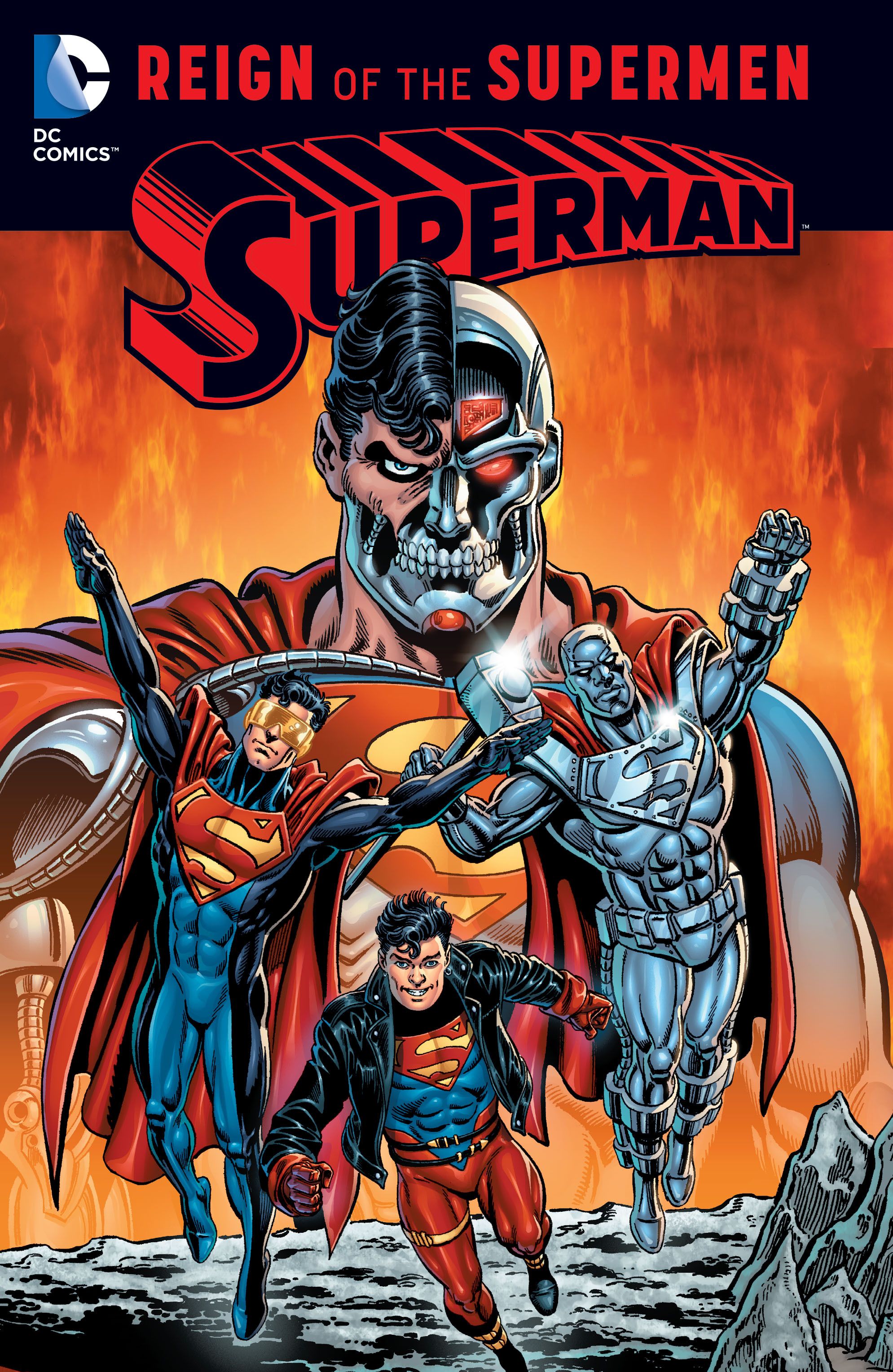 Bìa truyện Reign of The Superman