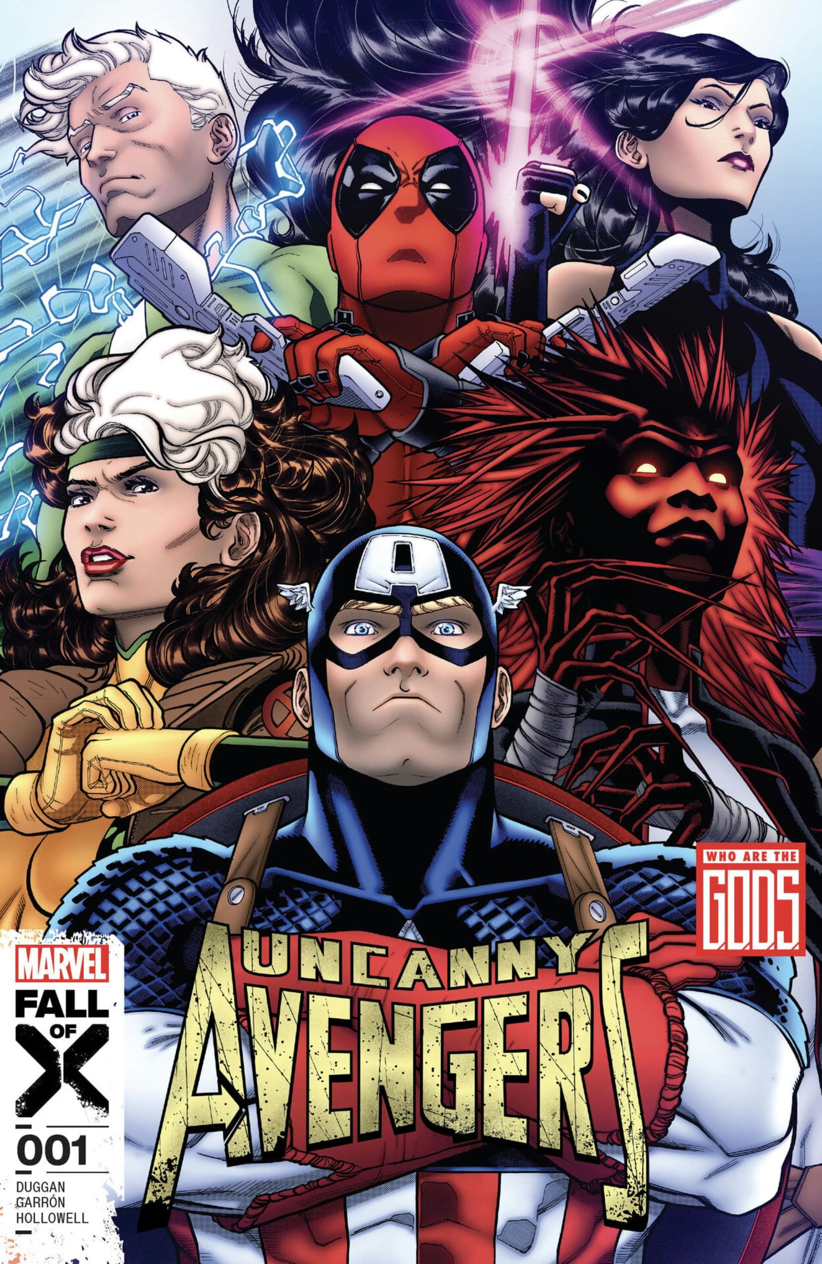 Bìa truyện Uncanny Avengers (2023)