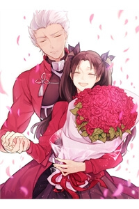 Bìa truyện Chén thánh: Đêm Định Mệnh - Doujinshi Archer x Rin