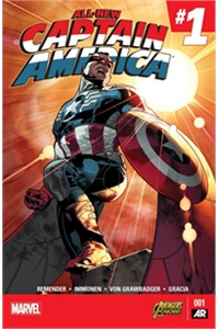 Bìa truyện All-New Captain America