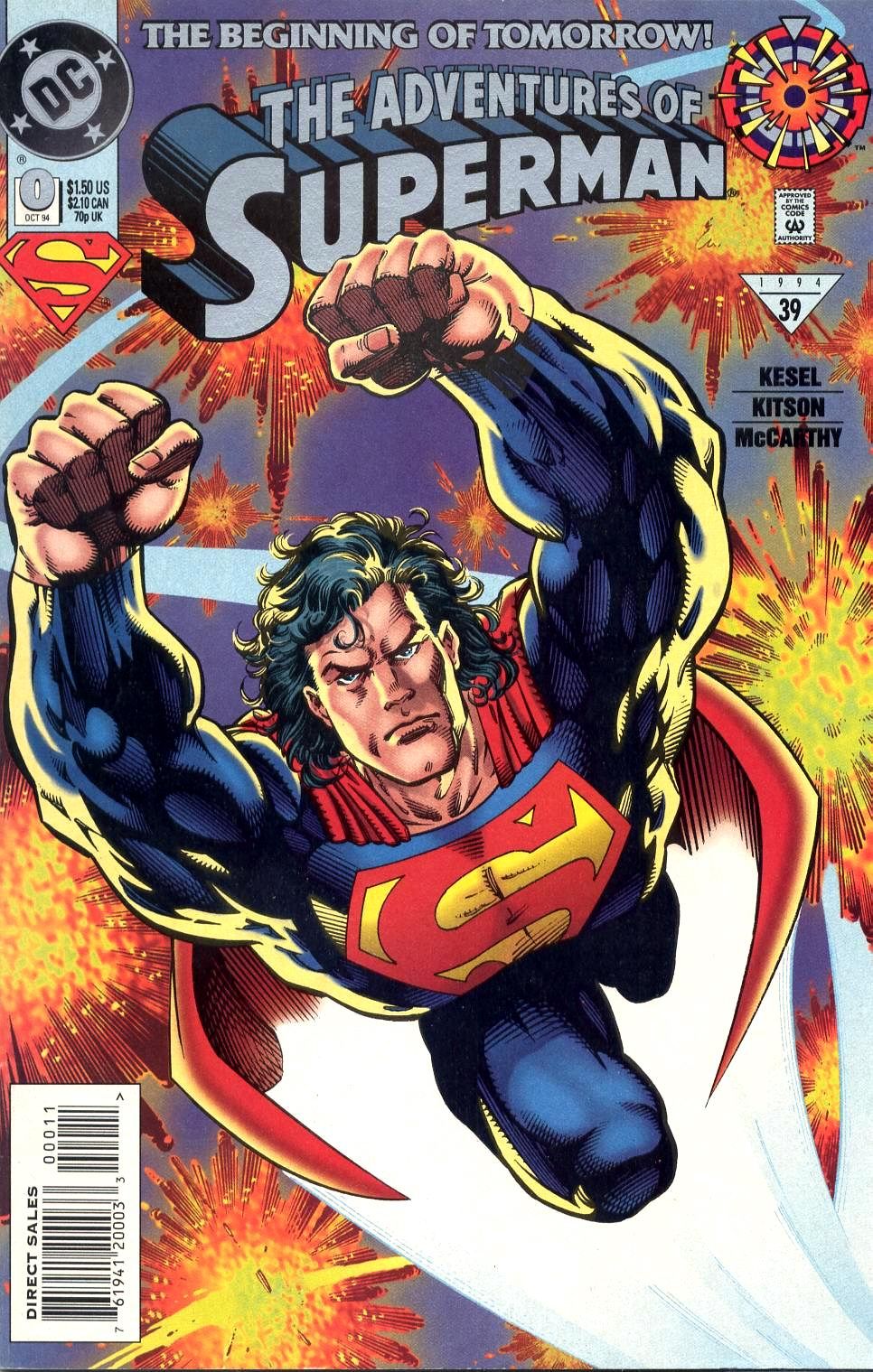 Bìa truyện Adventures of Superman (1987)