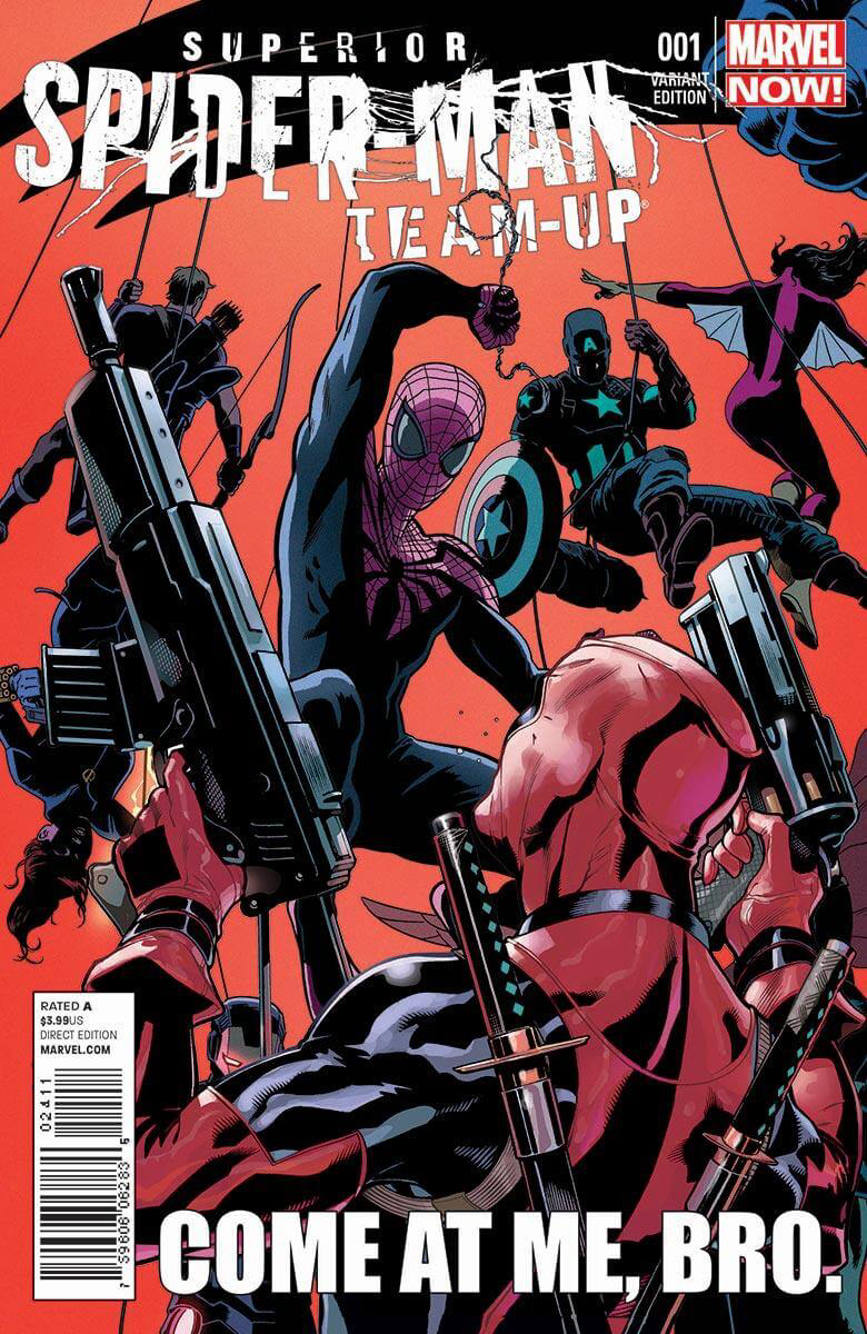 Bìa truyện Superior Spider Man Team Up