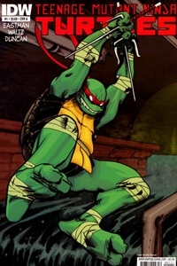Bìa truyện Teenage Mutant Ninja Turtles (TMNT)