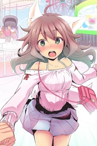 Bìa truyện Nanka Kanojo ni Inumimi to Shippo ga Haetan Daga Ore wa Dousurebaii?