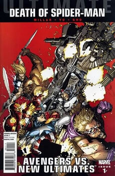Bìa truyện Ultimate Comics: Avengers Vs New Ultimates