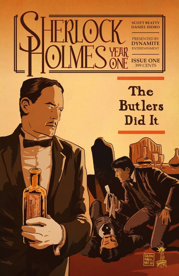 Bìa truyện Sherlock Holmes Year One