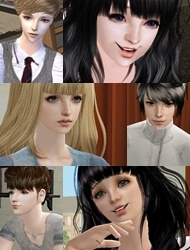 Bìa truyện Tìm Em [Truyện Sims]